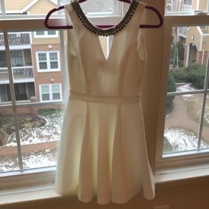 White Formal dress